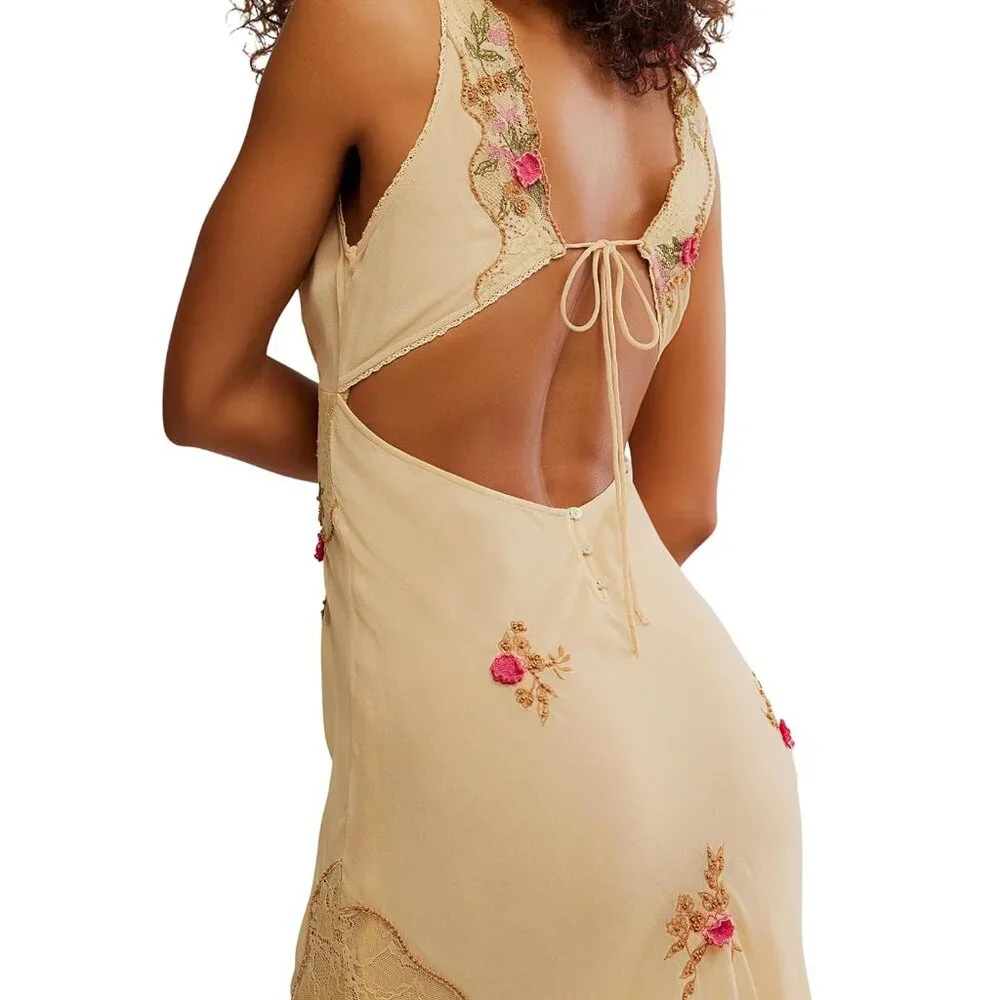 Free People Meet Again Midi Dress - Picture 4 of 7